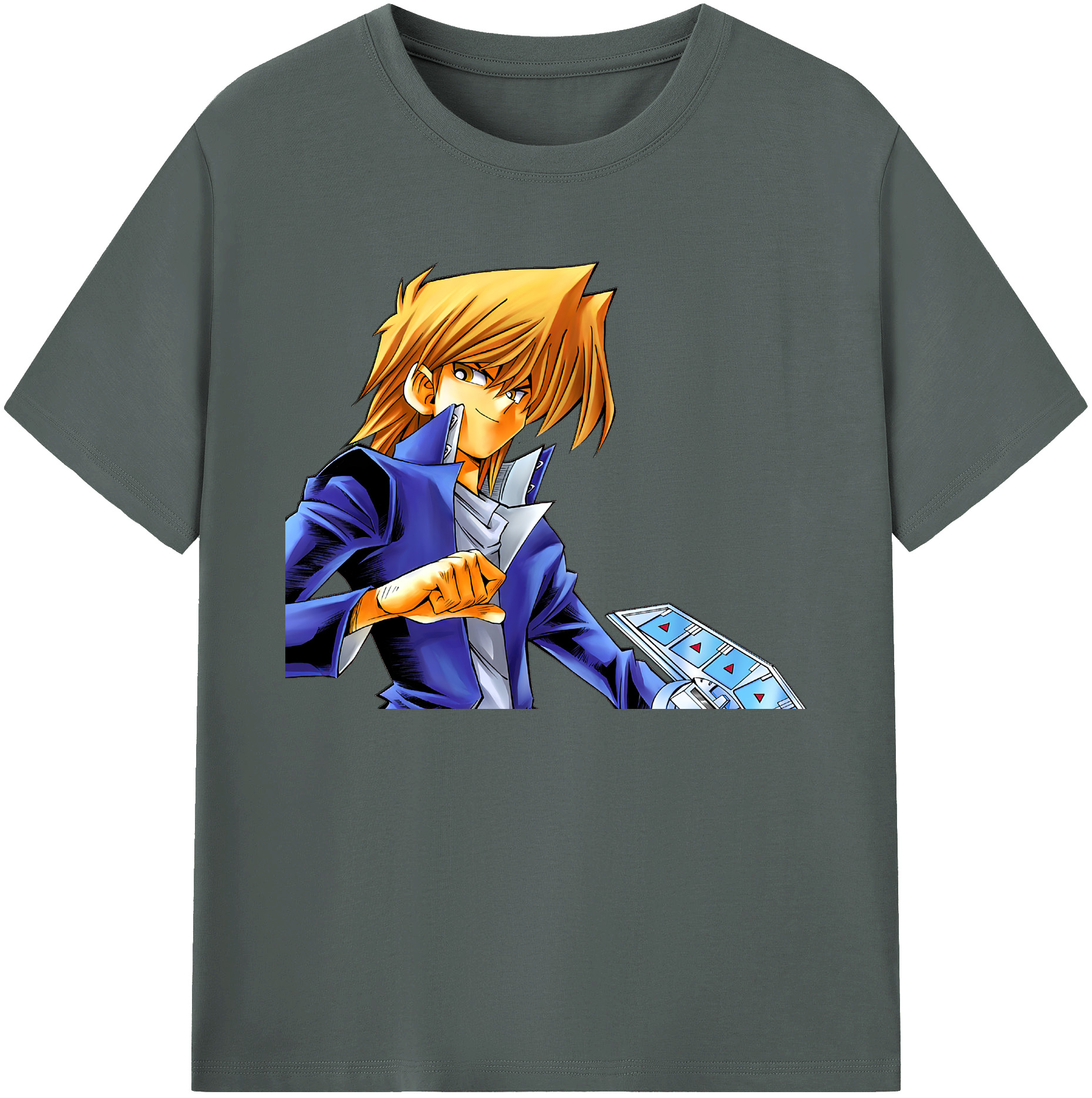 （画像用） 遊☆戯☆王 Yu-Gi-Oh! 綿100％ メンズ半袖Tシャツ｜肌触りやわらか＆通気性